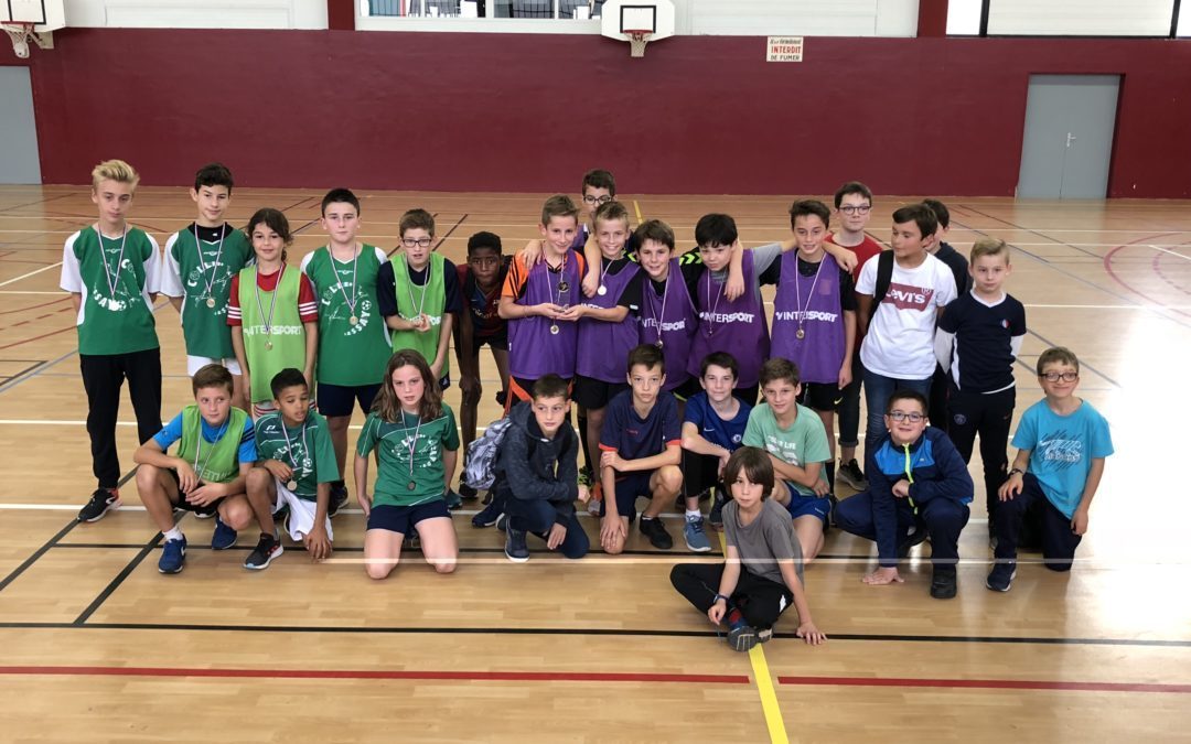 Résultats championnat district Handball