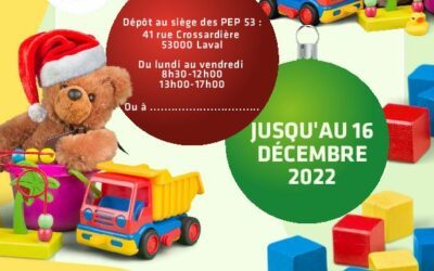 Ramassage des dons pour la collecte de jouets 14/12/2022