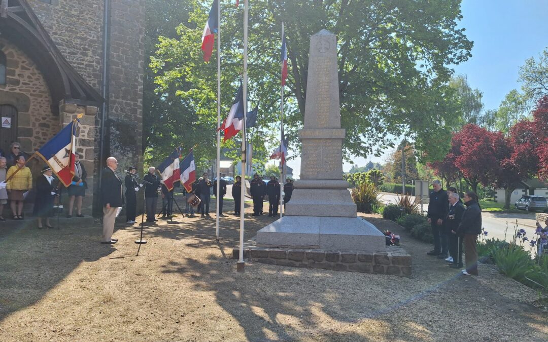 Commémoration du 8 mai à Ambrières et à Cigné
